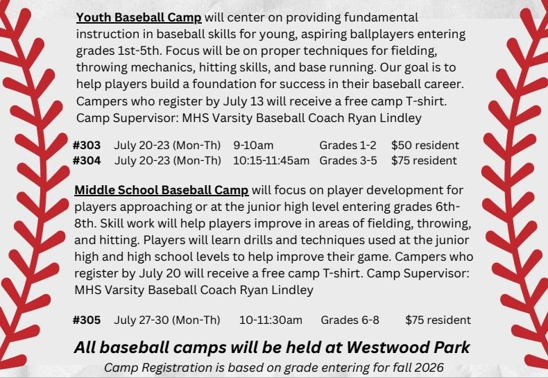 baseball camp