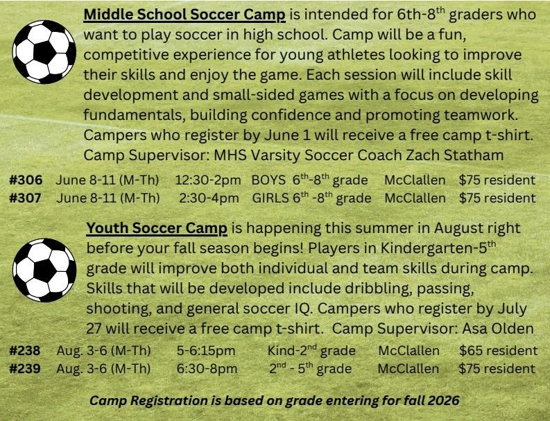soccer camp